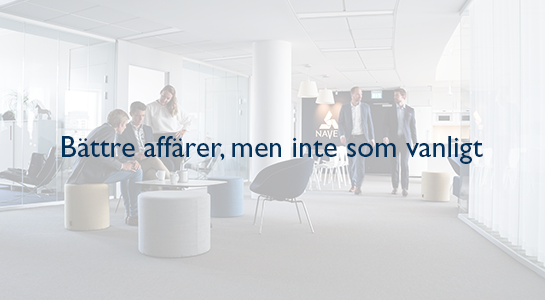 Bättre affärer - men inte som vanligt